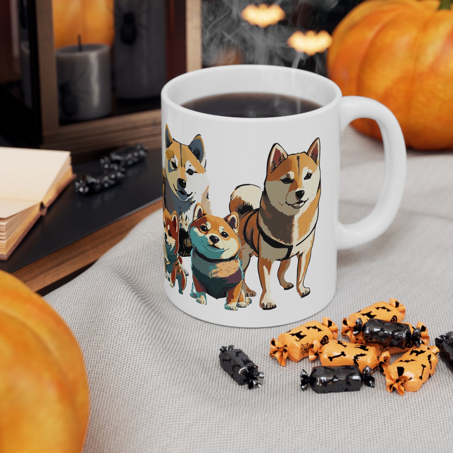 Shiba Inu Mug: Seven Cute Sheebs | 11oz Ceramic Mug