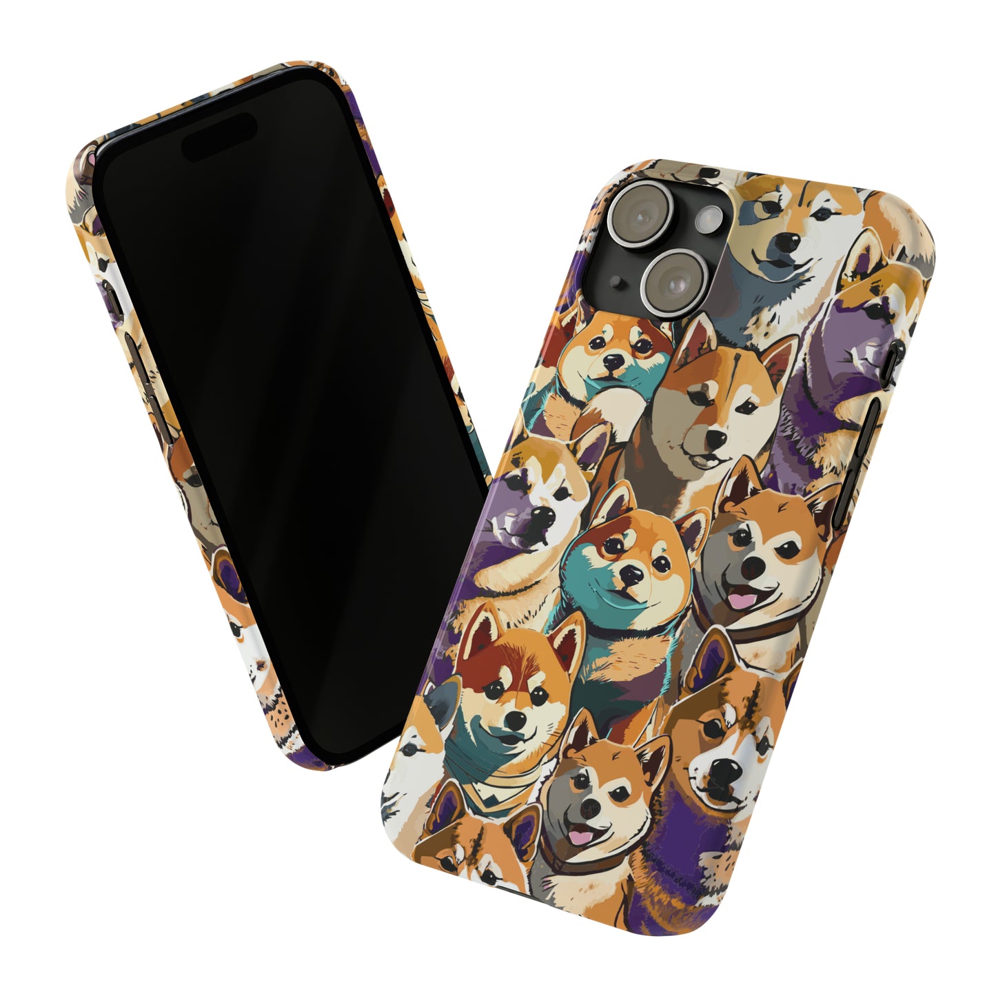 Shiba Inu iPhone 15 Case | Slim Phone Case