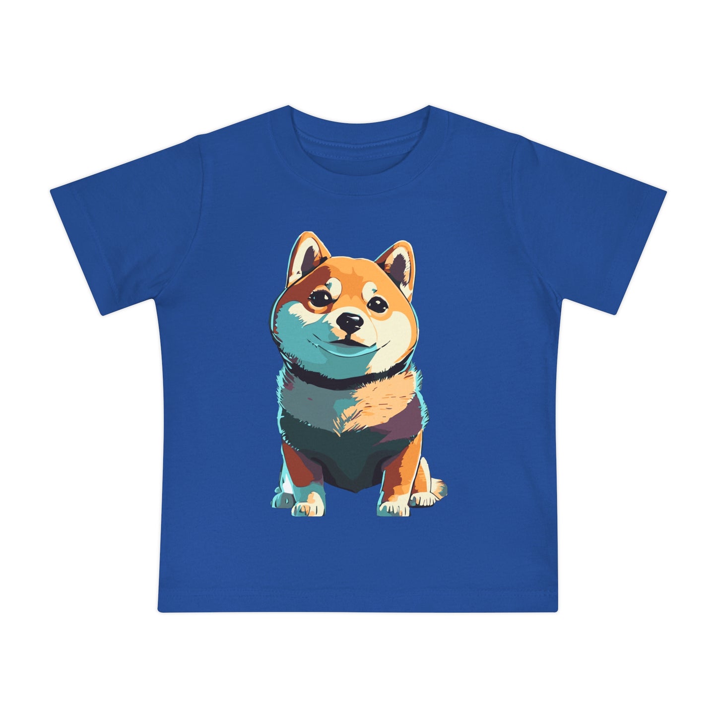 Cute Shiba Inu Shirt for Baby | Short Sleeve T-Shirt