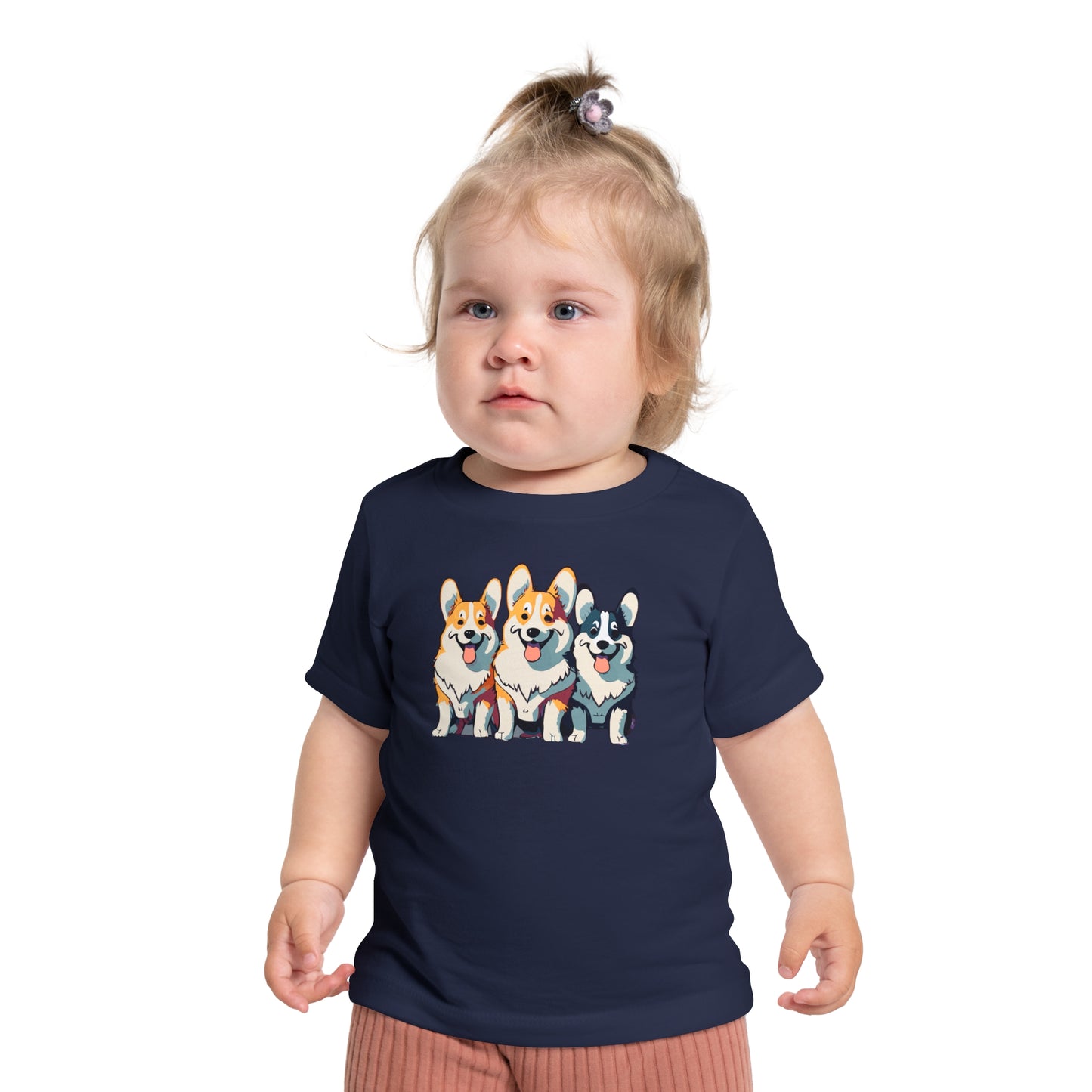 Cute Corgi Shirt for Baby | Short Sleeve T-Shirt