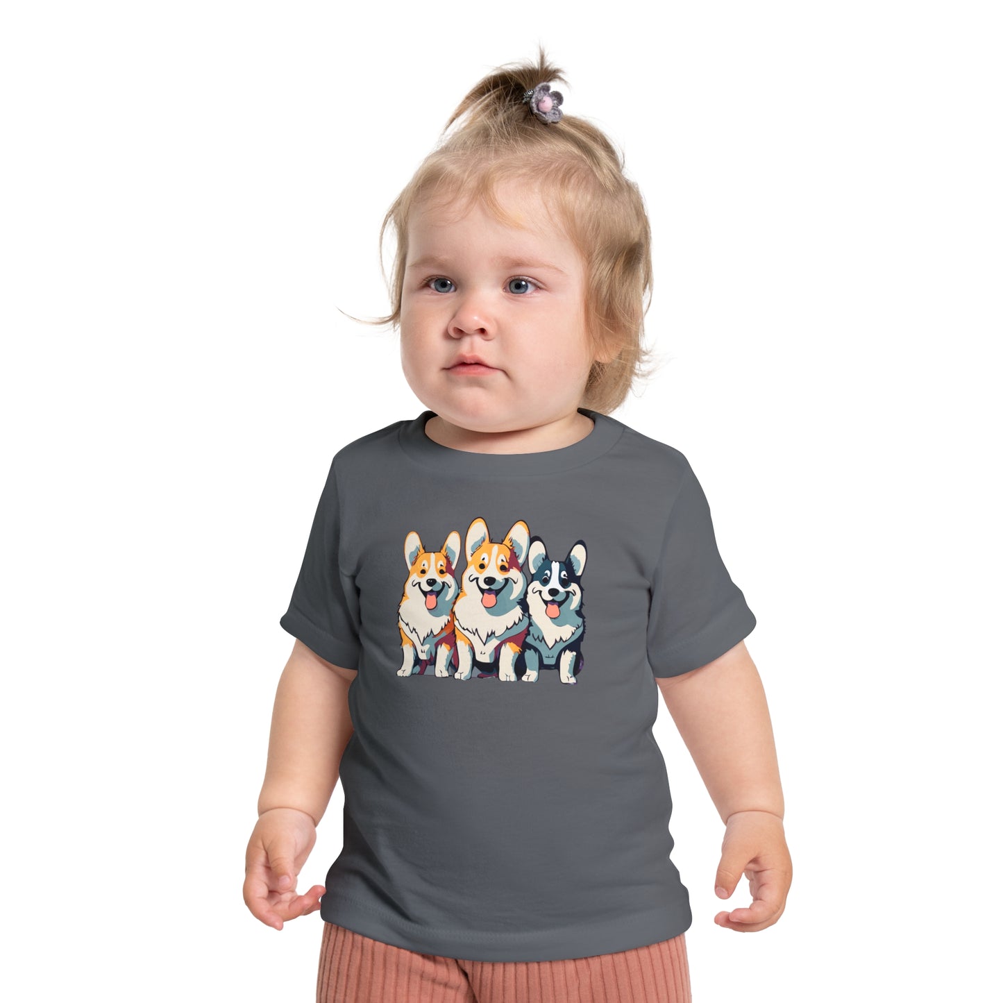 Cute Corgi Shirt for Baby | Short Sleeve T-Shirt