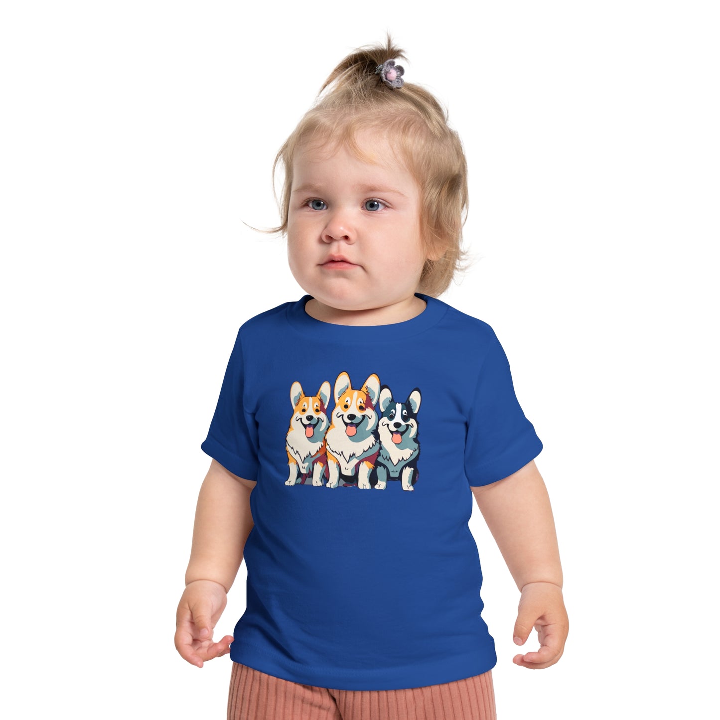 Cute Corgi Shirt for Baby | Short Sleeve T-Shirt