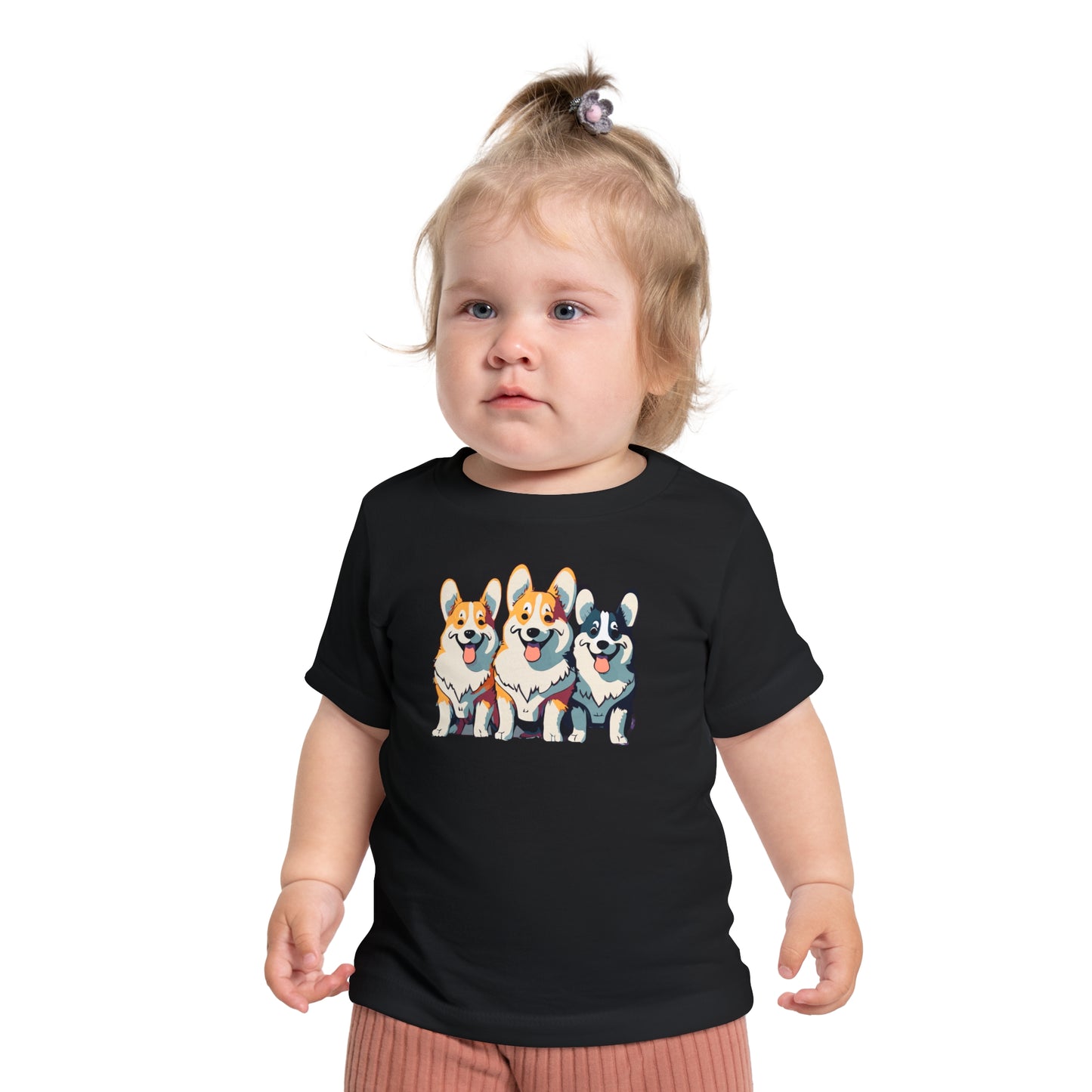 Cute Corgi Shirt for Baby | Short Sleeve T-Shirt