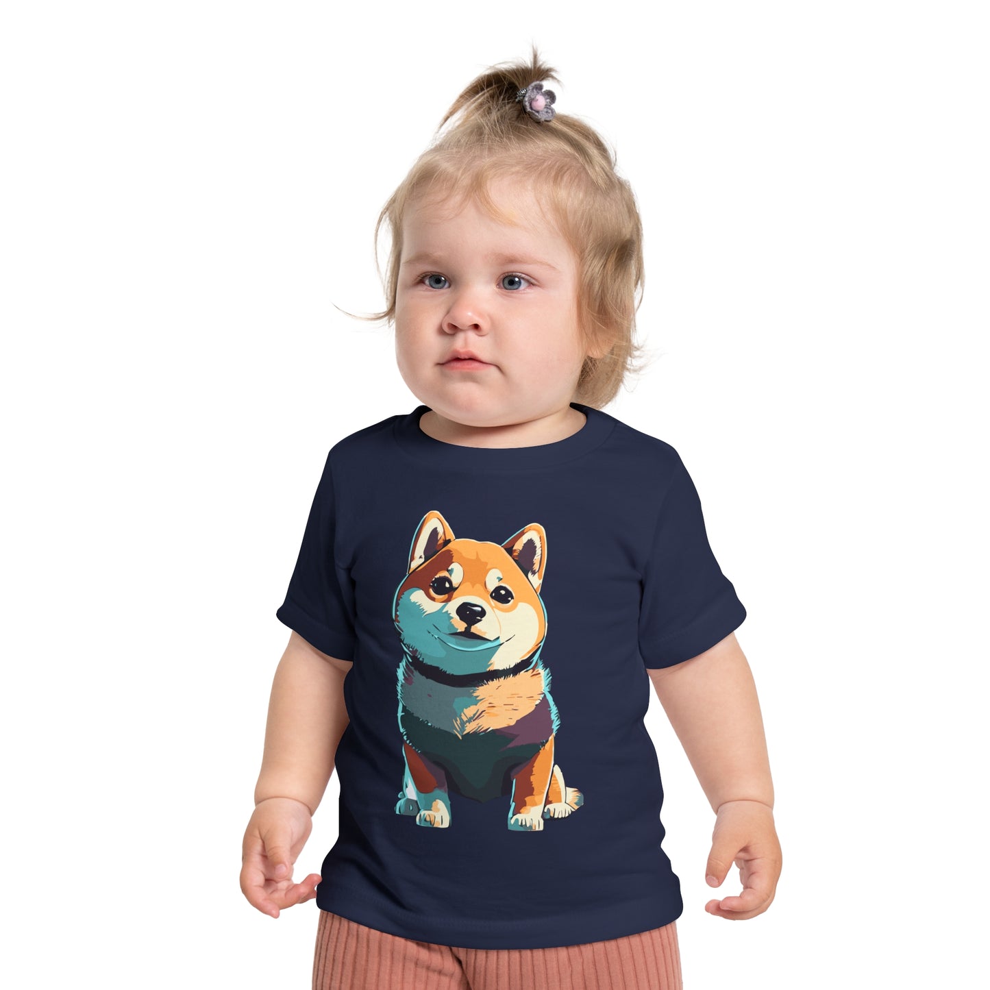 Cute Shiba Inu Shirt for Baby | Short Sleeve T-Shirt