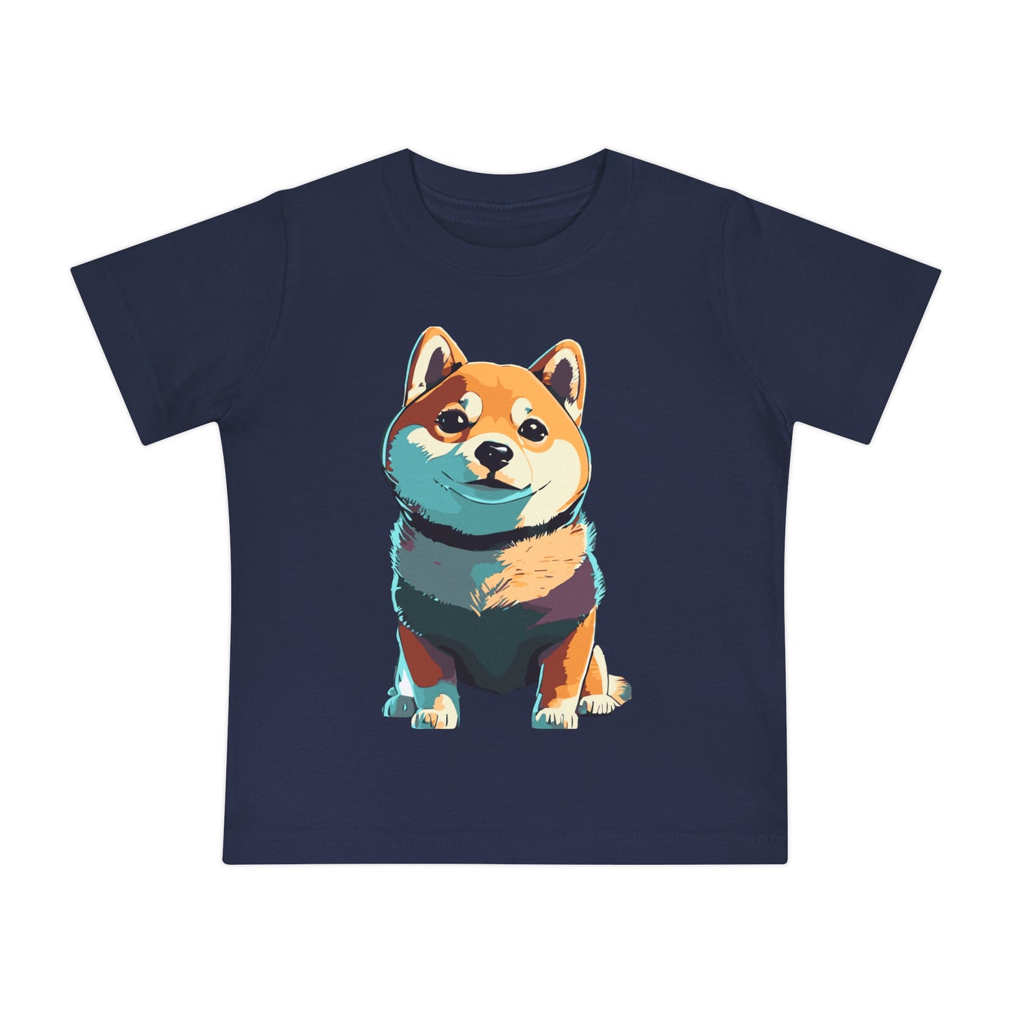 Cute Shiba Inu Shirt for Baby | Short Sleeve T-Shirt