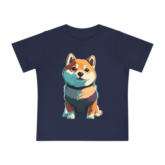 Cute Shiba Inu Shirt for Baby | Short Sleeve T-Shirt