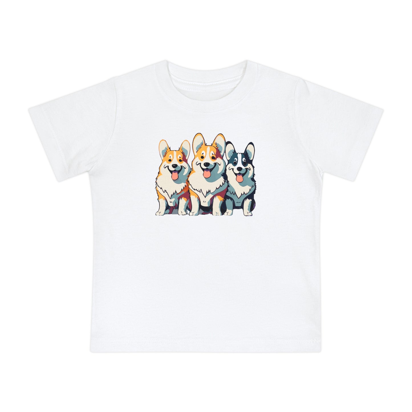 Cute Corgi Shirt for Baby | Short Sleeve T-Shirt