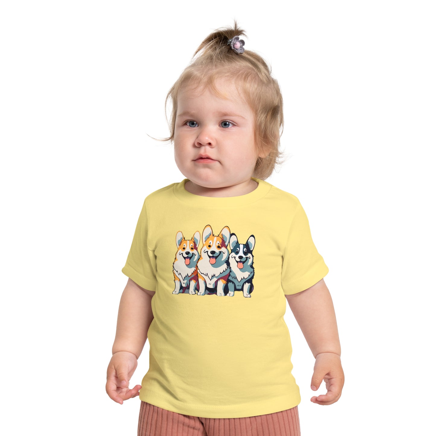 Cute Corgi Shirt for Baby | Short Sleeve T-Shirt