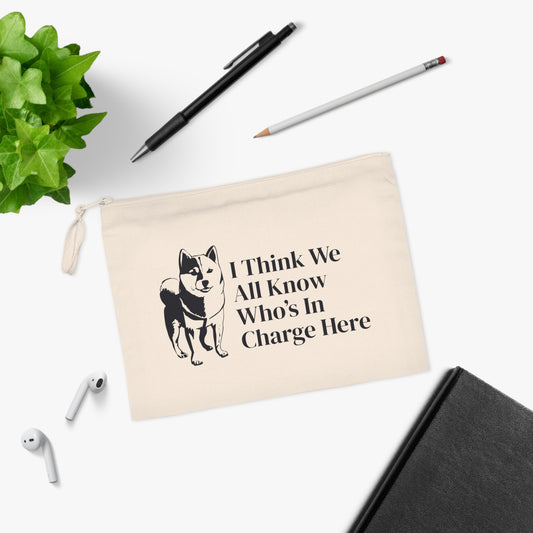 Shiba Inu Pencil Case | I Think We All Know Who's In Charge Here