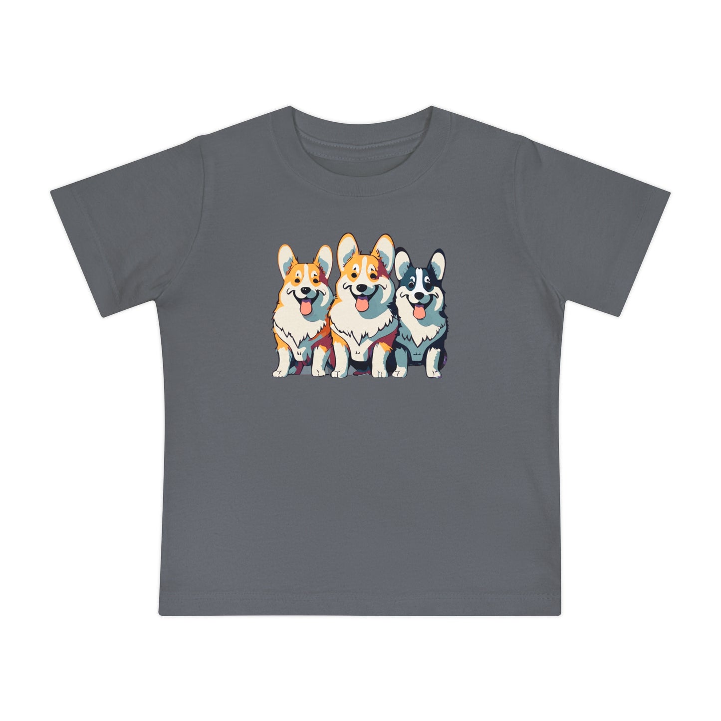 Cute Corgi Shirt for Baby | Short Sleeve T-Shirt