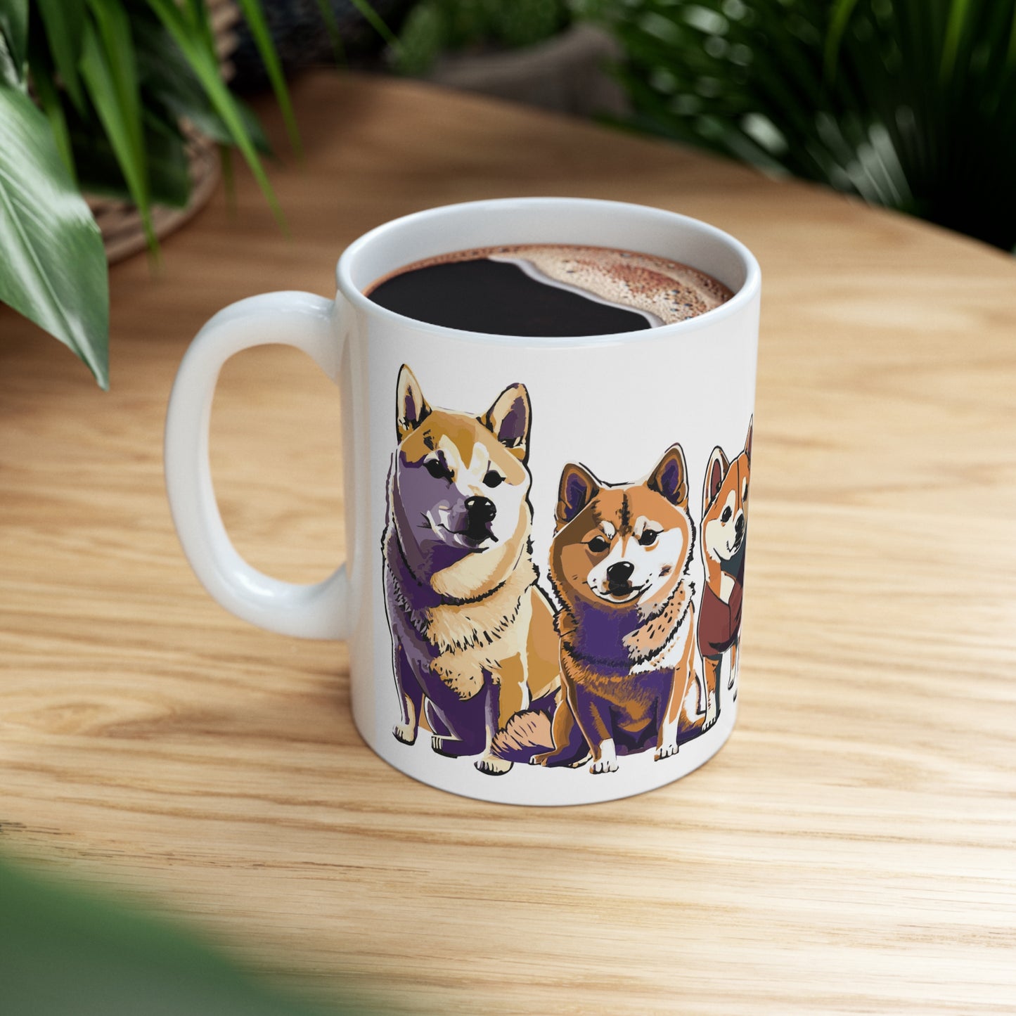 Shiba Inu Mug: Seven Cute Sheebs | 11oz Ceramic Mug