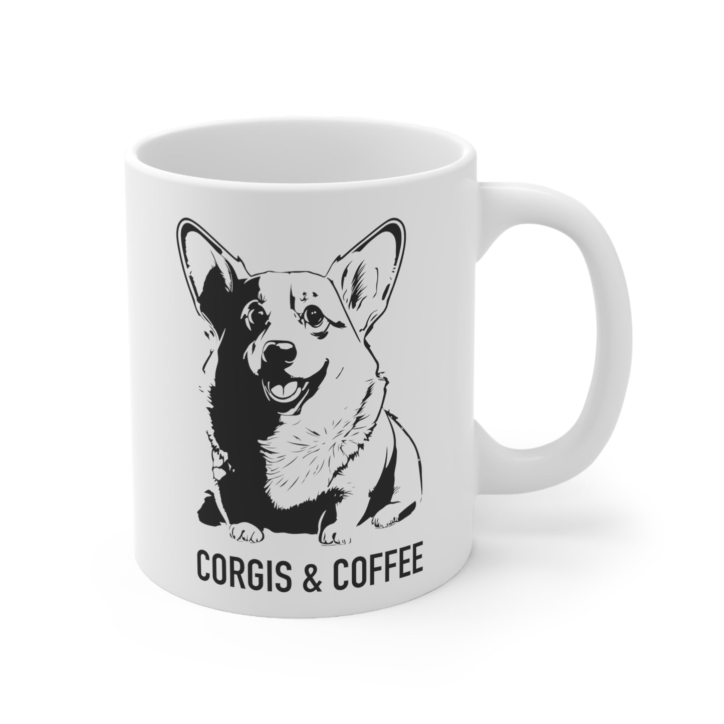 Corgi Mug: Corgis and Coffee, a Great Gift for Dog Lovers