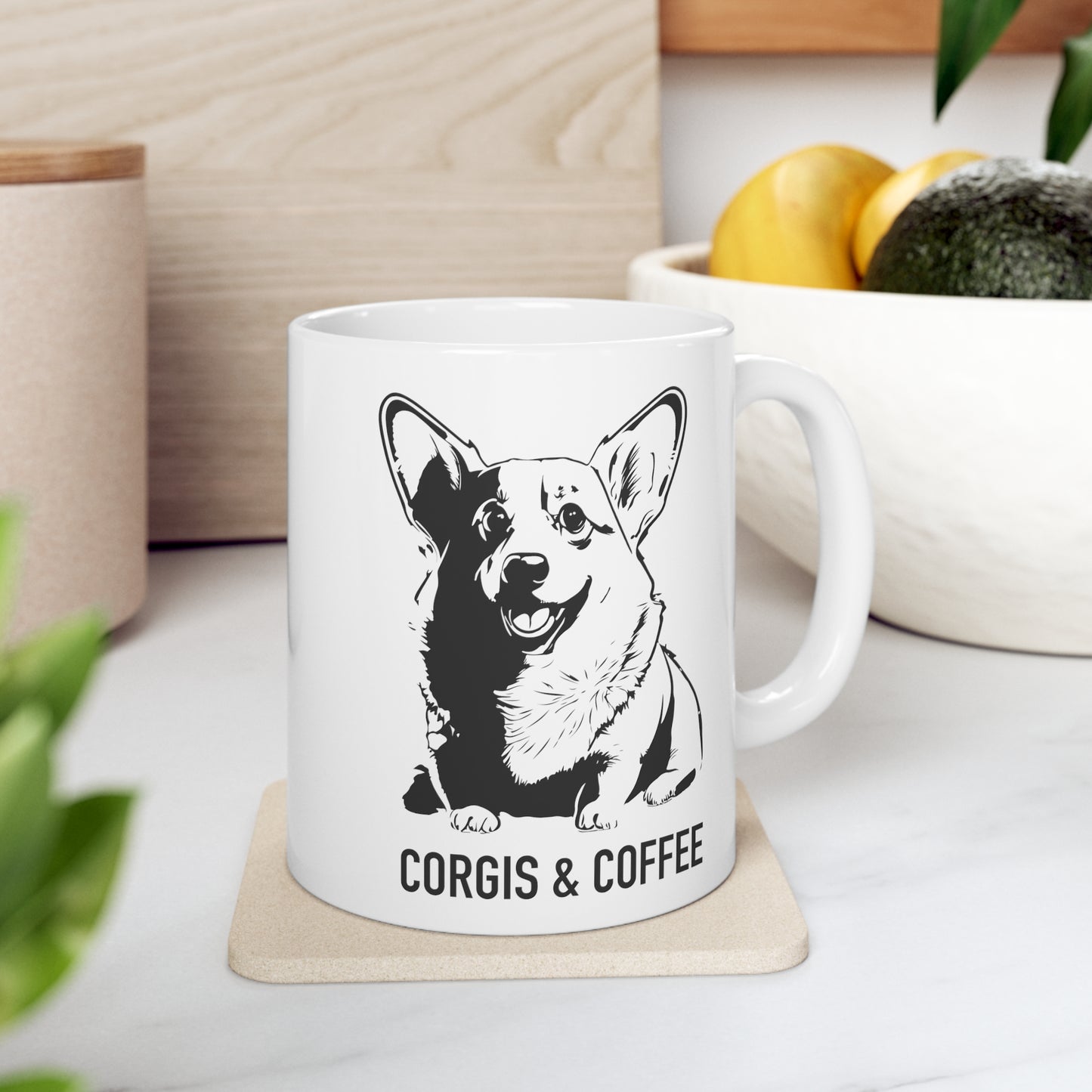 Corgi Mug: Corgis and Coffee, a Great Gift for Dog Lovers