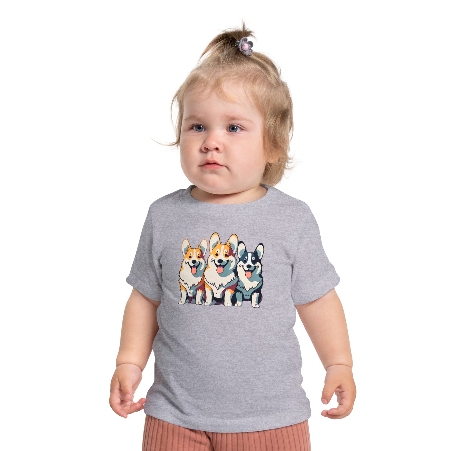 Cute Corgi Shirt for Baby | Short Sleeve T-Shirt